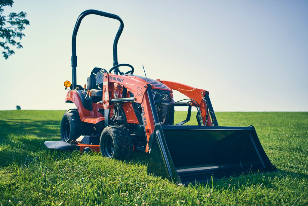 Patriot Tractor – Bad Boy 1022 10 Series, 22HP Tractor W/ 100 Loader & 54" Mid-Mower