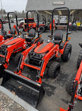 BAD BOY 1025HIL SUB-COMPACT DIESEL TRACTOR – 25HP YANMAR, 2 RANGE HYDROSTATIC, BBL105 Loader, 50" SSQA BUCKET