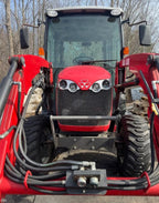2015 Massey Ferguson 1736 Deluxe Cab Tractor/ Loader/ 3rd Function/ 72" Bucket/ Loaded Rear Tires