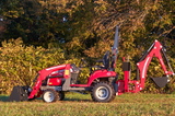 Patriot Tractor – Massey Ferguson MF1GC.23B Sub-Compact Tractor Package – Loader & Backhoe