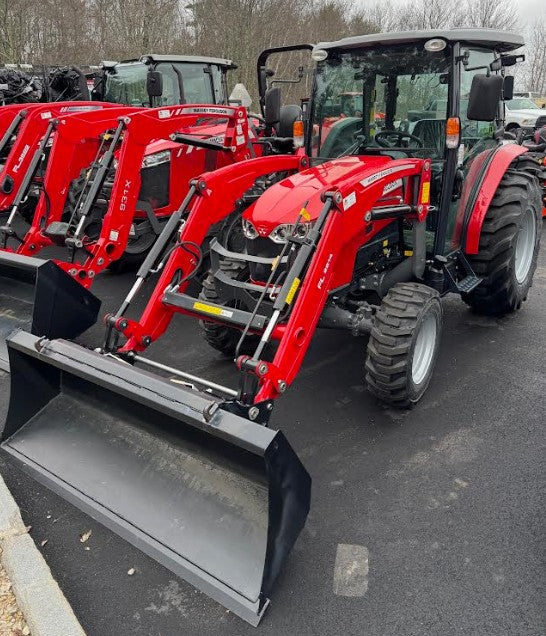 Massey Ferguson 2850MH Compact HVAC Cabbed Tractor 50 HP, Front Loader