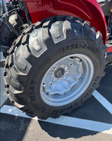 Massey Ferguson MF2E.60H, 60 HP Turbo Compact Tractor, 3 Range HST, loader, 72" Skid-Steer Bucket