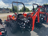 Bad Boy 4025HILB Compact Tractor / 25 HP Diesel / BBL400 Loader / BBH400 Backhoe / 62" SSQA Bucket
