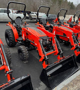 BAD BOY 4025HIL COMPACT TRACTOR, 25 HP DIESEL, BBL400 FRONT LOADER & 62" SSQA BUCKET