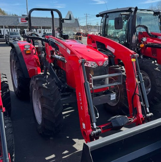 Patriot Tractor – Massey Ferguson MF4707 Utility Tractor, Platform, 75 HP Turbo Diesel W/ Loader
