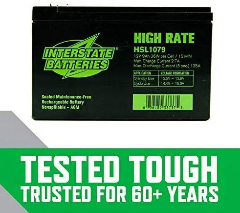 Interstate Generator Battery