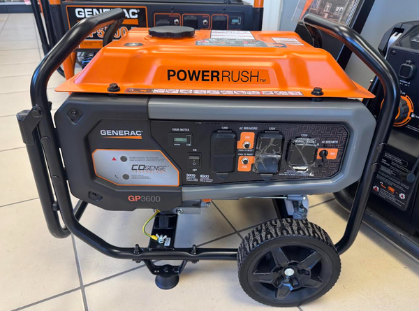 Generac Portable Generator - Gasoline GP3600W - With COsense - 49ST - G0077211