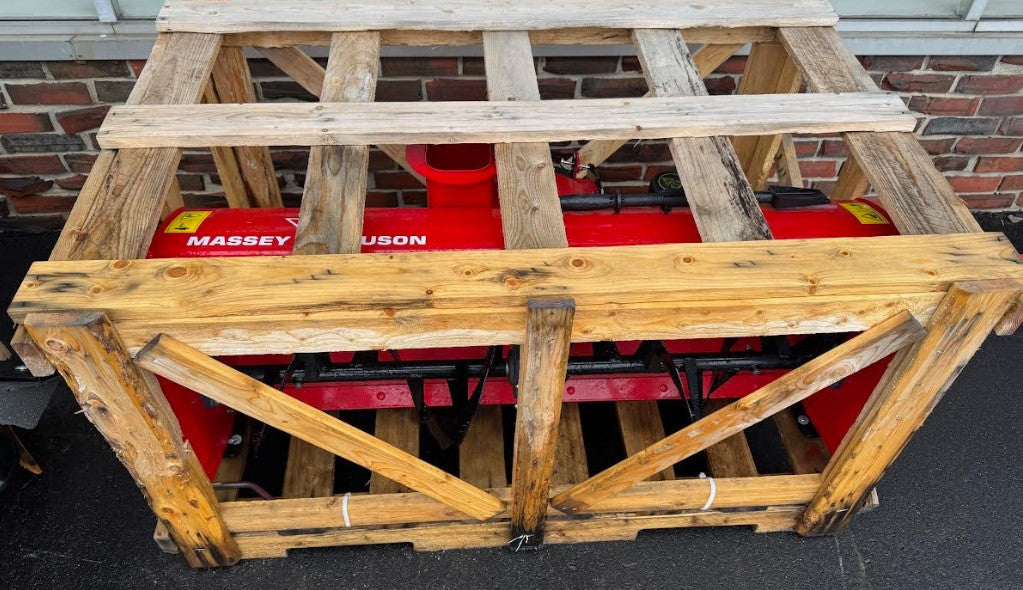 Patriot Tractor – Massey Ferguson SBX1270 50" Front-Mount Snowblower Implement – Manual Chute