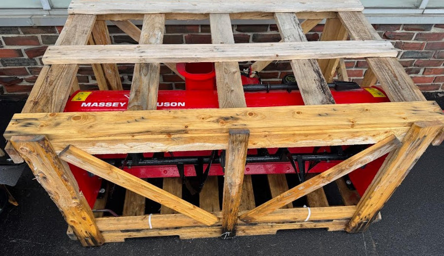 Patriot Tractor – Massey Ferguson SBX1270 50" Front-Mount Snowblower Implement – Manual Chute