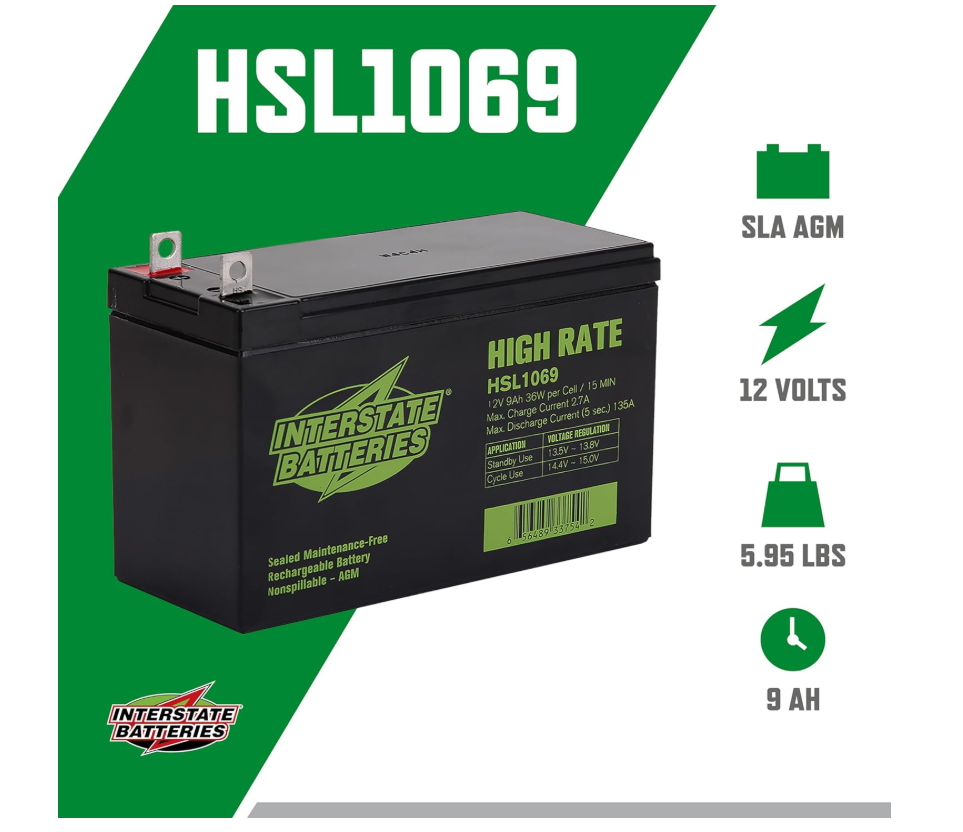 Interstate Generator Battery