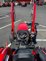 Massey Ferguson MF2E.60H, 60 HP Turbo Compact Tractor, 3 Range HST, loader, 72" Skid-Steer Bucket