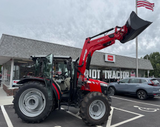 2026 MASSEY FERGUSON 4707 CAB DELUXE GLOBAL SERIES , 75 HP TURBOCHARGED DIESEL UTILITY TRACTOR, DYNA-2 24X24 POWER SHUTTLE, SUPER CREEPER GEAR, SPEED MATCHING, FL3615 SELF LEVELING LOADER, 84" SQQA BUCKET