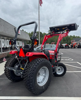 2026 MASSEY FERGUSON 1M.40H- 40 HP TURBOCHARGED COMPACT DIESEL TRACTOR- 3 RANGE HYDROSTATIC- 72" SSQA BUCKET