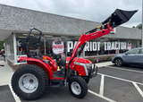 2026 MASSEY FERGUSON 1M.40H- 40 HP TURBOCHARGED COMPACT DIESEL TRACTOR- 3 RANGE HYDROSTATIC- 72" SSQA BUCKET