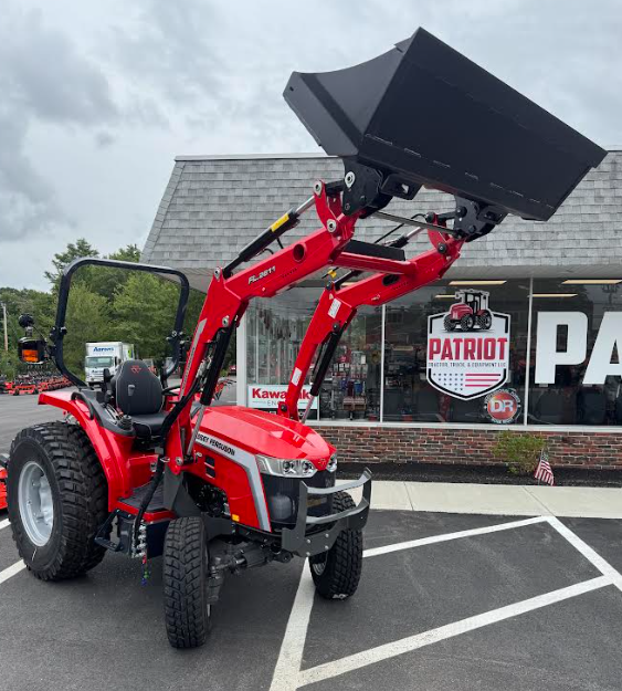 2026 MASSEY FERGUSON 1M.40H / COMPACT TRACTOR/ 3 RANGE HYDROSTATIC / 40 HP TURBOCHARGED DIESEL /&nbsp;72" SSQA BUCKET