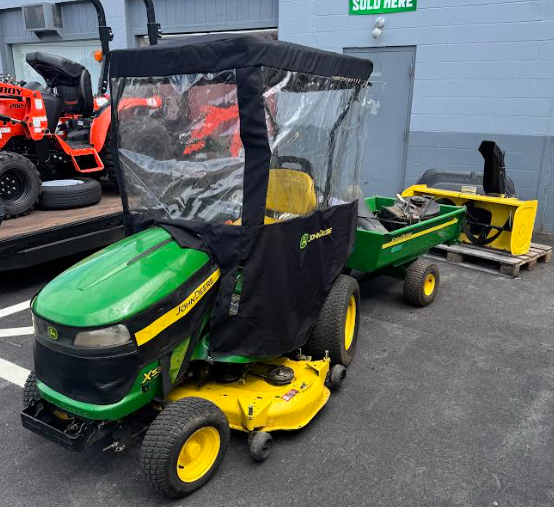 Used - 2009 John Deere X534 Multi-Terrain Gas Lawn Tractor - Kawasaki 24 HP V-Twin - Snow/Lawn Bundle JD JDX534