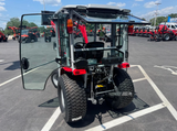 2026 Massey Ferguson 1M.25H / Sub-Compact HVAC Cabbed Tractor / Loader / 25HP Diesel / 3-Range Hydrostatic / Single Rear Remote/ 54" SSQA Bucket