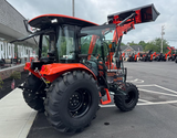 BAD BOY 5055CHIL / HVAC CABBED COMPACT TRACTOR/  55HP TURBO-CHARGED DIESEL / 4-RANGE HYDRO MAX TRANSMISSION / BBL500 LOADER / 72" SSQA Bucket