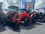 BAD BOY 5055HIL / PLATFORM COMPACT TRACTOR / 55 HP TURCOCHARGED DIESEL / 4-RANGE HST / BBL500 Front-End Loader / 72" SSQA BUCKET